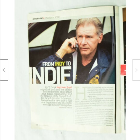 FAMOUS Cineplex Movie Guide Magazine Aug 2008 #8 Robert Downey Jr Costner Ford - Picture 8 of 8